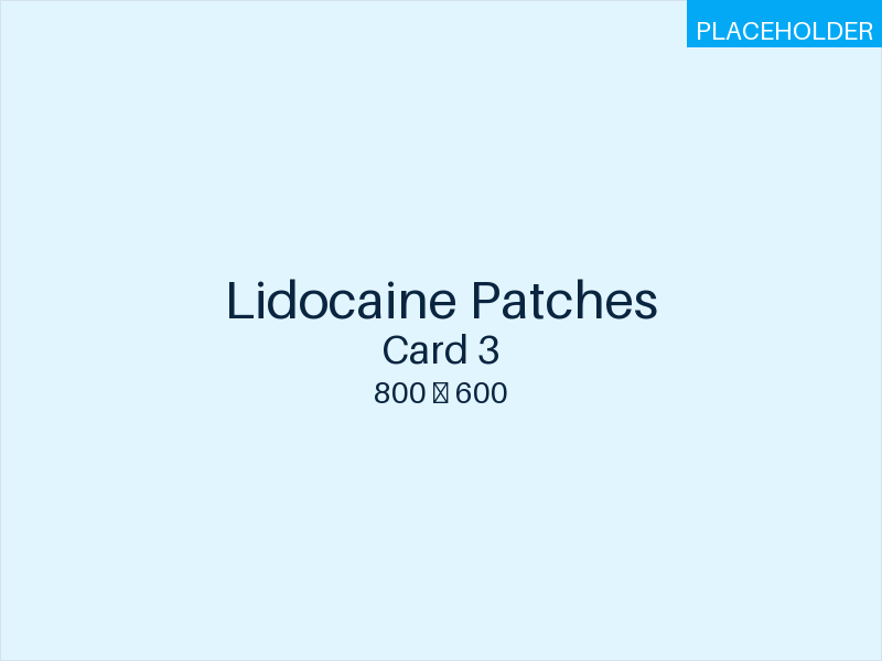 CARELAND — CARELAND 4% Extra Large Lidocaine Patches Maximum Strength Pain Relief Patch XL for Back & Shoulder, 6 Ct.